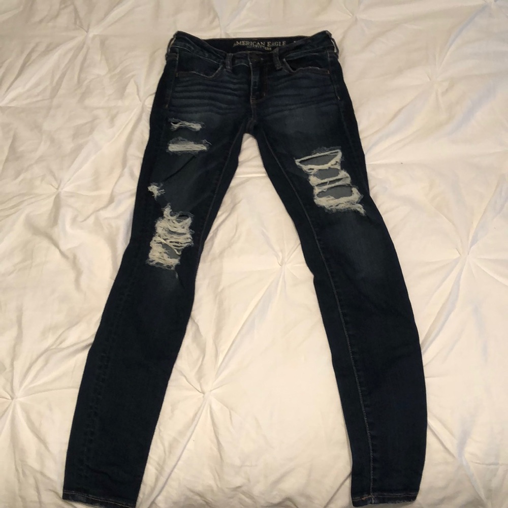 Ae super stretch jeggings